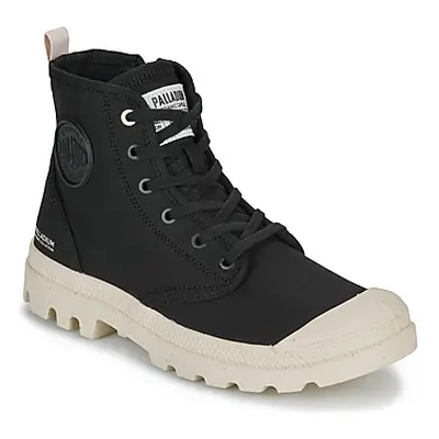 Palladium PAMPA HI ZIP ORGANIC women's Shoes (High-top Trainers) in Black