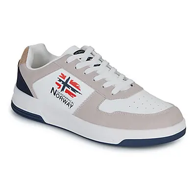 Geographical Norway ORTY men's Shoes (Trainers) in White