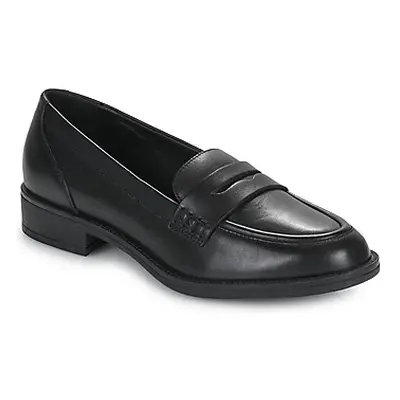 Geox D JAYLON 2 women's Loafers / Casual Shoes in Black