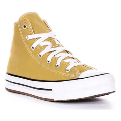 Converse A05467C All Star girls's Trainers in Gold