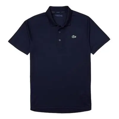 Lacoste Sport Ultra Dry Anti-UV Piqué Golf Polo Shirt Navy Blue men's in Blue