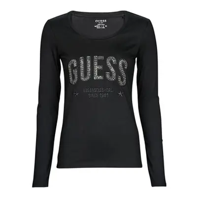 Guess LS CN MIRELA TEE women's in Black