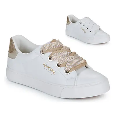 Kaporal SEVERINE women's Shoes (Trainers) in White