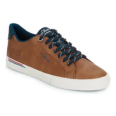 S.Oliver 13630-42-305 men's Shoes (Trainers) in Brown