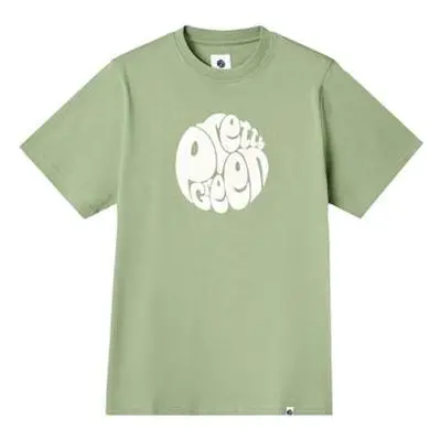 Pretty Green Gillespie Logo T-Shirt Light Green men's in Green