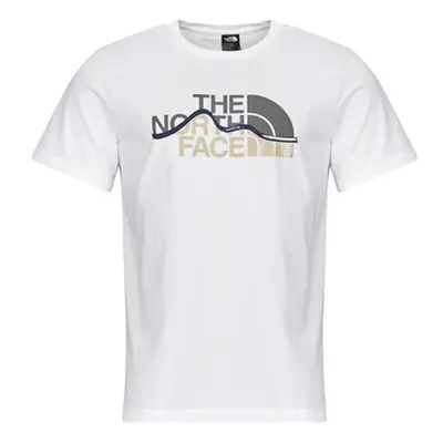 The North Face S/S Mountain Line men's T shirt in White