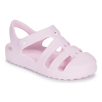 Crocs Classic Fisherman K girls's Children's Sandals in Pink