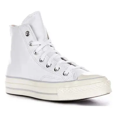 Converse A07201C Chuck 70 High Leather Shoe White men's Trainers in White