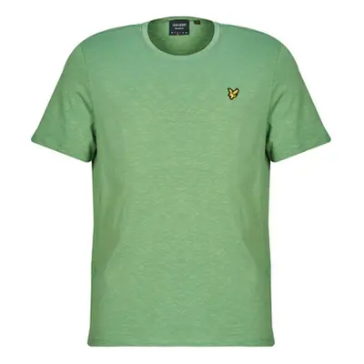 Lyle & Scott Slub T-Shirt men's T shirt in Green