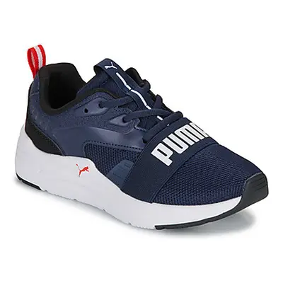 Puma Wired 2 Jr boys's Children's Sports Trainers (Shoes) in Marine