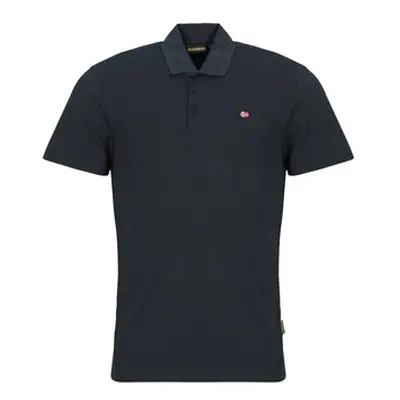 Napapijri EALIS SS men's Polo shirt in Black