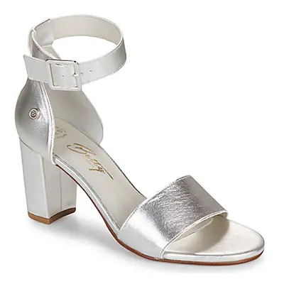 Betty London CRETA women's Sandals in Silver