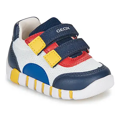 Geox B IUPIDOO BOY girls's Children's Shoes (Trainers) in Multicolour