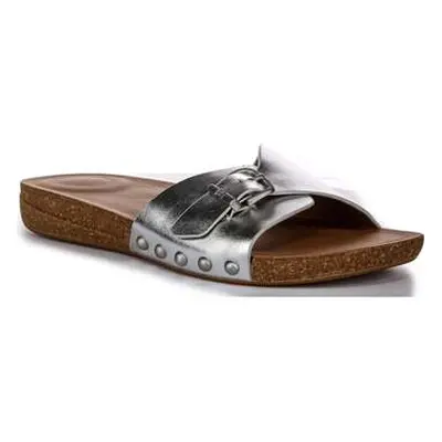 FitFlop Iqushion Adjustable women's Sliders in Silver