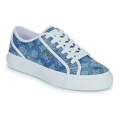 Guess JELEXA7 women's Shoes (Trainers) in Blue