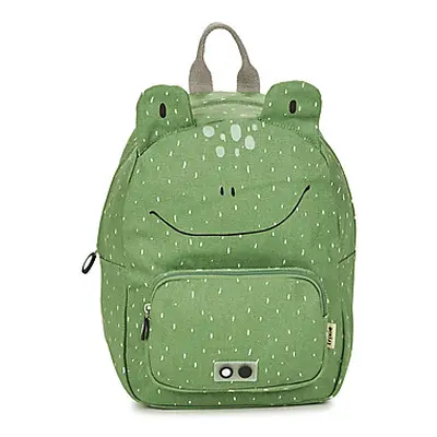 TRIXIE MISTER FROG girls's Children's Backpack in Green