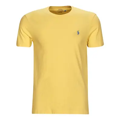 Polo Ralph Lauren T-SHIRT AJUSTE EN COTON men's T shirt in Yellow