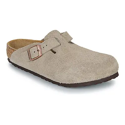 BIRKENSTOCK Boston Kids LEVE Taupe girls's Children's Mules / Casual Shoes in Beige