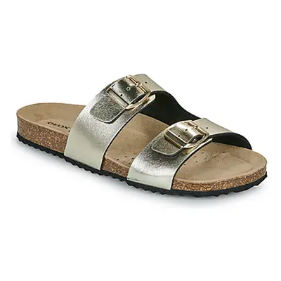 Geox - women's Mules / Casual Shoes in Gold