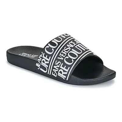 Versace Jeans Couture YA3SQ1 men's Sliders in Black