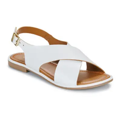 JB Martin DUTA women's Sandals in White