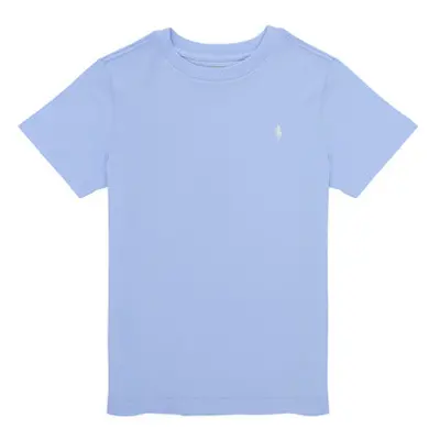 Polo Ralph Lauren SS CN-TOPS-T-SHIRT girls's Children's T shirt in Blue