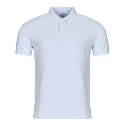 Polo Ralph Lauren POLO AJUSTE SLIM FIT EN COTON STRETCH MESH men's Polo shirt in Blue