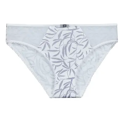 DIM GENEROUS COTON BIO women's Knickers/panties in White