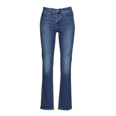 Levis 314 SHAPING STRAIGHT women's Jeans in Marine