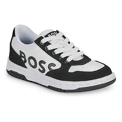 BOSS J29359 boys's Children's Shoes (Trainers) in Multicolour