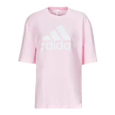 Adidas W BL BF TEE women's T shirt in Pink