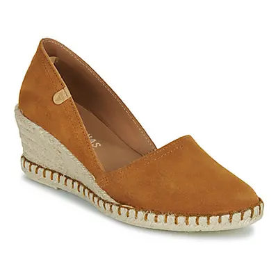 Verbenas Mamen Serraje women's Espadrilles / Casual Shoes in Brown