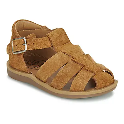 Pom d'Api POPPY DADDY boys's Children's Sandals in Brown