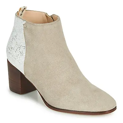 JB Martin 1LILOSI women's Low Ankle Boots in Grey