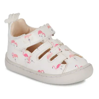 Easy Peasy MY DODU BRIDE girls's Children's Shoes (High-top Trainers) in White