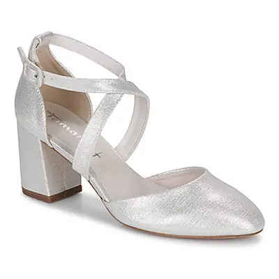 Tamaris 24415-179 women's Court Shoes in Silver