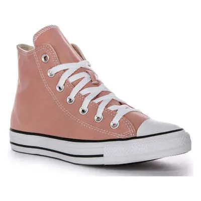 Converse A07464C Chuck Taylor All Star Hi Top men's Trainers in Pink