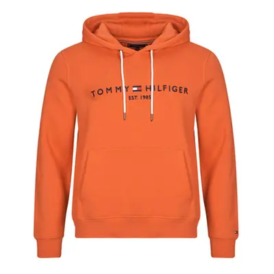 Tommy Hilfiger TOMMY LOGO HOODY men's Sweatshirt in Orange