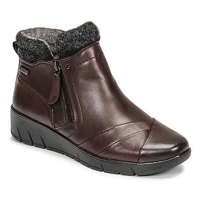 Jana GHERRA women's Mid Boots in Bordeaux