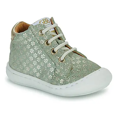 GBB LANINOU girls's Children's Shoes (High-top Trainers) in Green