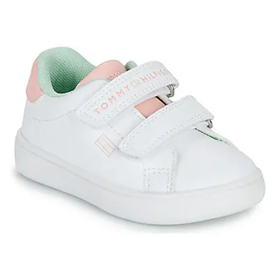 Tommy Hilfiger LOGAN girls's Children's Shoes (Trainers) in White