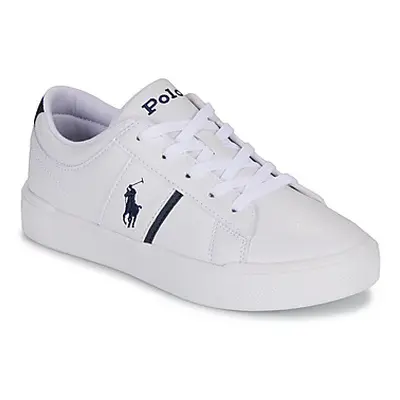 Polo Ralph Lauren FRAZIER girls's Children's Shoes (Trainers) in White