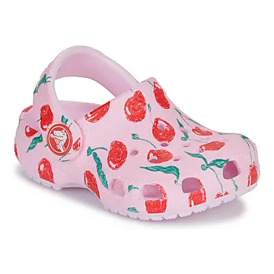 Crocs Classic Fresh Fruits Clog T girls's Children's Clogs (Shoes) in Pink