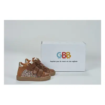 GBB - girls's Children's Shoes (High-top Trainers) in Brown