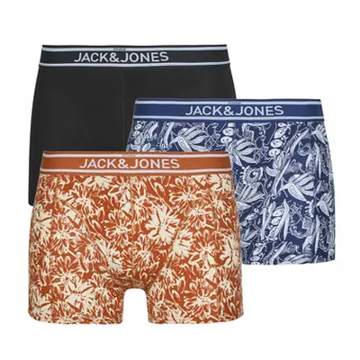 Jack & Jones JACRETRO x3 men's Boxer shorts in Multicolour