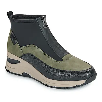 Rieker MEMINIA women's Shoes (High-top Trainers) in Green