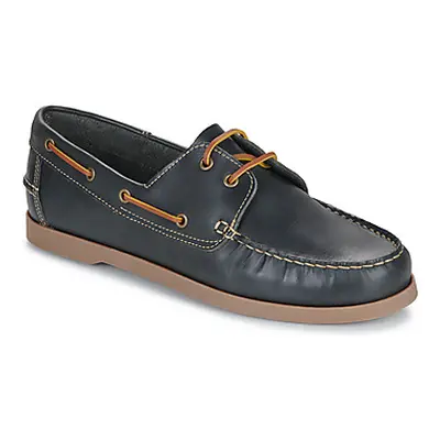 So Size MALIK men's Boat Shoes in Blue