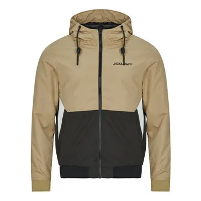 Jack & Jones JJERUSH men's Jacket in Beige