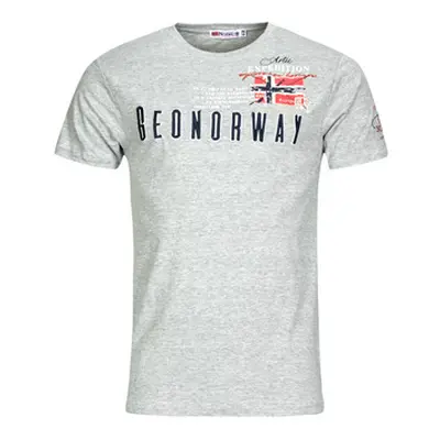 Geographical Norway JASON men's T shirt in Grey