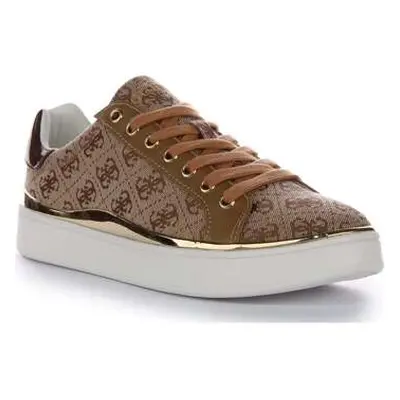 Guess Fl8Bnyfab12 Bonny women's Trainers in Brown